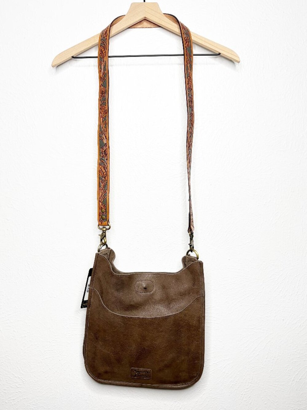 NWT American Darling Genuine Leather Crossbody Purse